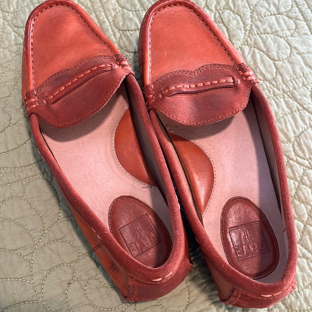 FRYE leather loafers-worn only once